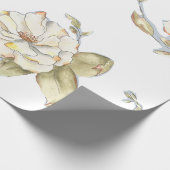 Papier Cadeau Rose arbuste\ (Coin)