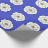 Papier Cadeau Rose blanche de York (Coin)