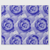 Papier Cadeau Rose bleu (Plat)