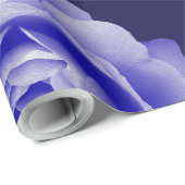 Papier Cadeau Rose bleu (Coin rond)