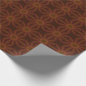 PAPIER CADEAU ROSE BROWN MODERNE (Coin)