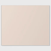 Papier Cadeau Rose champagne Uni (Plat)