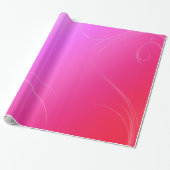 Papier Cadeau Rose chaud (Déroulé)