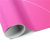 Papier Cadeau Rose chaud (Coin rond)