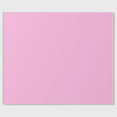 Papier Cadeau Rose Chaude Clair Uni (Plat)