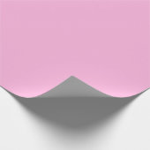 Papier Cadeau Rose Chaude Clair Uni (Coin)