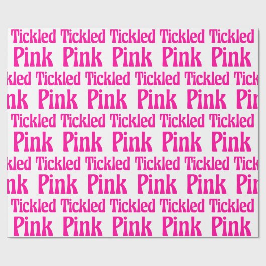 Papier Cadeau Rose chiche (Plat)