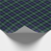 Papier Cadeau Rose Clan Chasse Tartan (Coin)