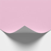 Papier Cadeau Rose classique solide (Coin)