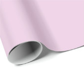 Papier Cadeau Rose crépuscule uni (Coin rond)