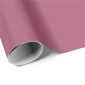 Papier Cadeau Rose de Chine Uni (Coin rond)