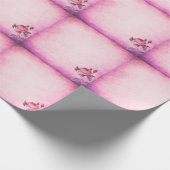 Papier Cadeau Rose de la Saint Valentin (Coin)