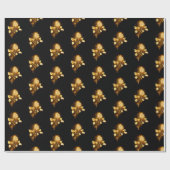 Papier Cadeau Rose d'or ( rose d'or ) (Plat)