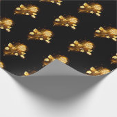 Papier Cadeau Rose d'or ( rose d'or ) (Coin)