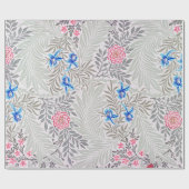 Papier Cadeau Rose et Larkspur, William Morris (Plat)