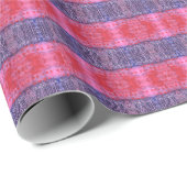Papier Cadeau Rose et violet (Coin rond)