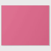 Papier Cadeau Rose foncé mat (Plat)