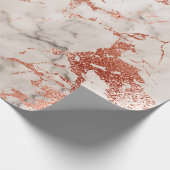 Papier Cadeau Rose Gold Marble Texture 2 (Coin)