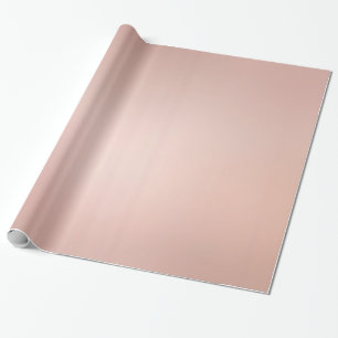 Papier Cadeau Rose Gold Métallisé Brillance Cadeau de Luxe