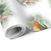 Papier Cadeau rose jaune (Coin rond)