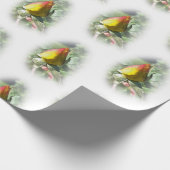 Papier Cadeau rose jaune (Coin)