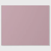 Papier Cadeau Rose Mauve Doux Uni (Plat)