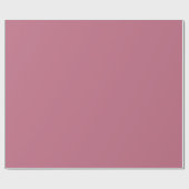 Papier Cadeau Rose Mauve solide (Plat)