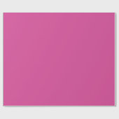 Papier Cadeau Rose mûre solide feminine (Plat)