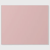Papier Cadeau Rose Pâle Uni (Plat)