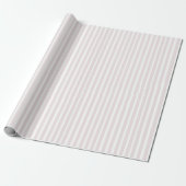 Papier Cadeau Rose pastel rayé (Déroulé)