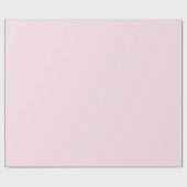 Papier Cadeau Rose pastel uni (Plat)