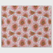 Papier Cadeau rose pop (Plat)