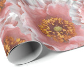 Papier Cadeau rose pop (Coin rond)