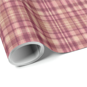 Papier Cadeau Rose Poussiéreux Chauds Roses Sombres Teintes Rosé
