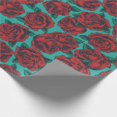 Papier Cadeau Rose rétro (Coin)