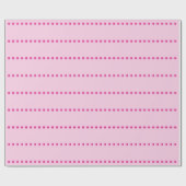 Papier Cadeau Rose rose (Plat)