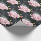 Papier Cadeau rose rose (Coin)