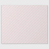 Papier Cadeau Rose rose vif Moderne Design élégant Design Star b (Plat)