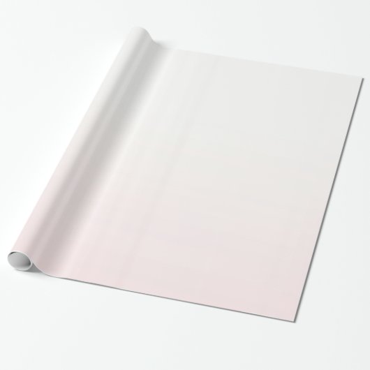 Papier Cadeau Rose saumon ombré (Déroulé)