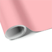 Papier Cadeau Rose souple solide (Coin rond)