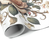 Papier Cadeau Rose Symphony (Coin rond)