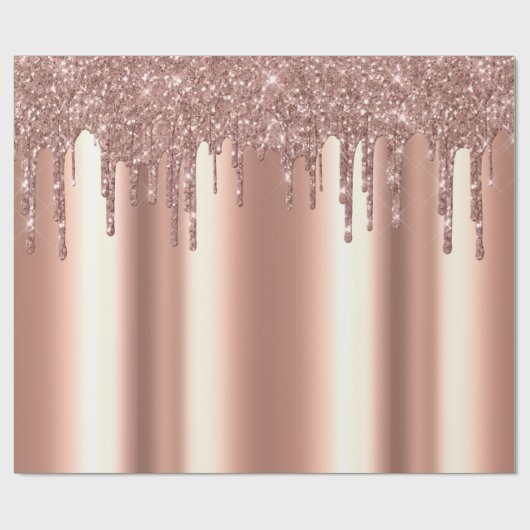 Papier Cadeau Rose tendance Parties scintillant or  Drivers Meta (Plat)