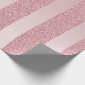 Papier Cadeau Rose tendance Parties scintillant or moderne Modèl (Coin)