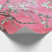 Papier Cadeau Rose Van Gogh Floraison des amandiers (Coin)
