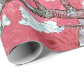 Papier Cadeau Rose Van Gogh Floraison des amandiers (Coin rond)