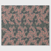 Papier Cadeau Rose vintage (Plat)