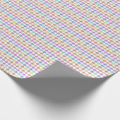 Papier Cadeau Roses arc-en-ciel (Coin)