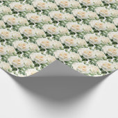 Papier Cadeau Roses blanches (Coin)