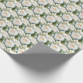 Papier Cadeau Roses blanches (Coin)