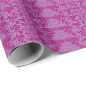 Papier Cadeau Roses de bulbes de roses (Coin rond)